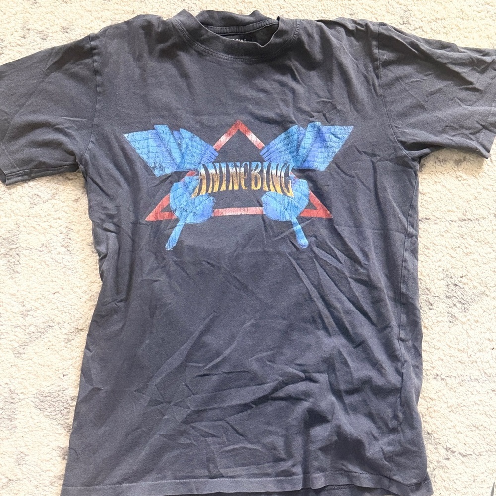 ANINE BING Lili T-shirt in washed black - Picture 3 of 7
